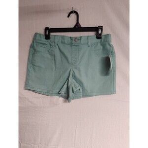 Wonder Nation Size XXL 18 Girls Pull On Seafoam Green Denim Shorts